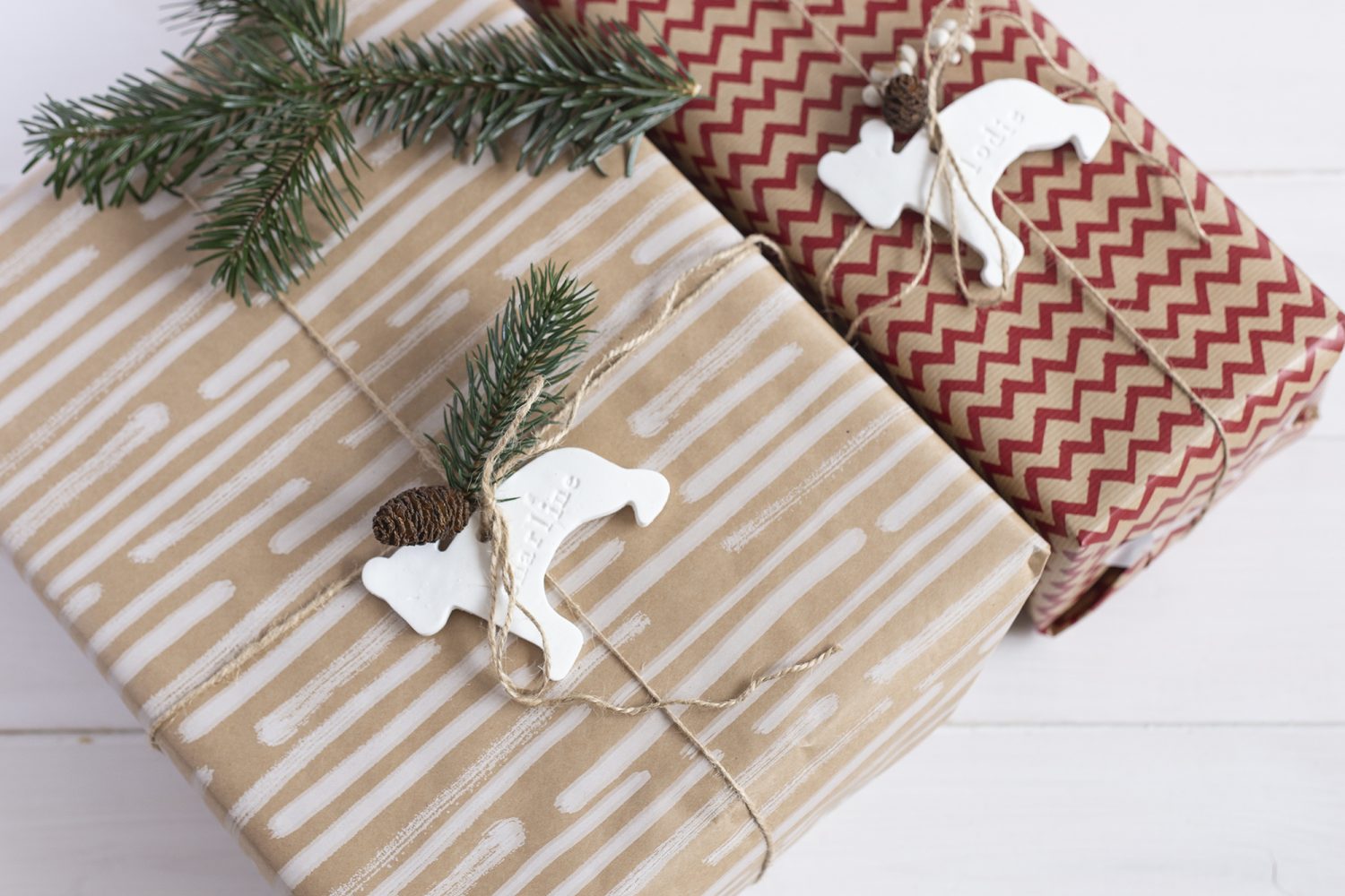 Etiquettes pour paquets de Noël - www.paperboat.fr