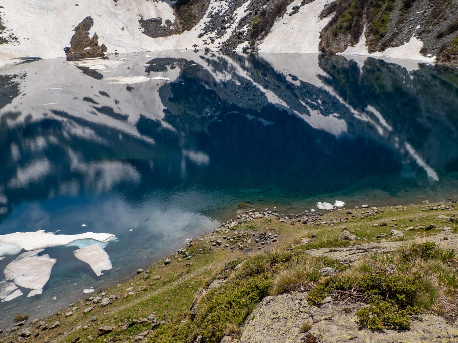 Lac de Crop - Belledonne - www.paperboat.fr