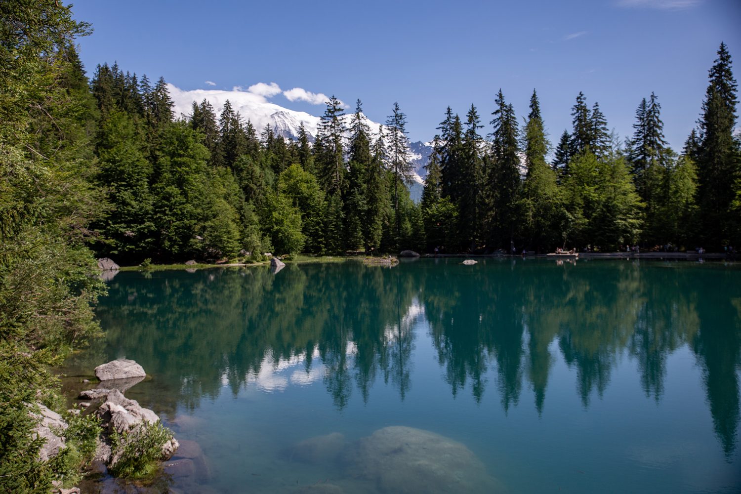 Lac vert Passy - www.paperboat.fr