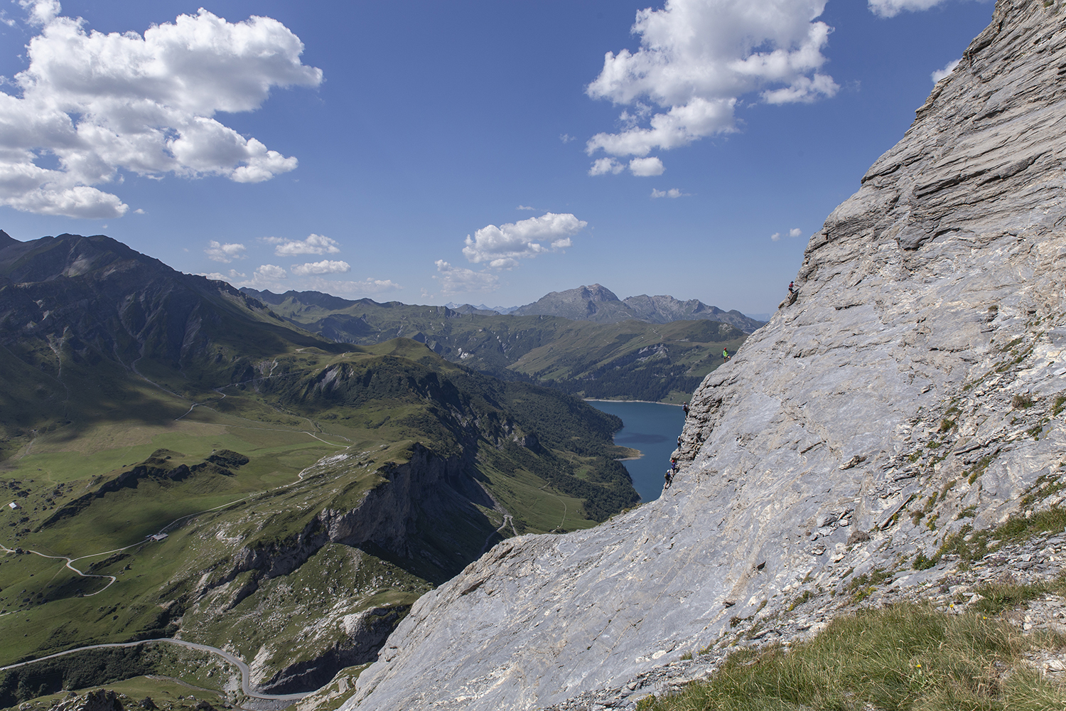 Roc des vents - Lac de Roselend - www.paperboat.fr