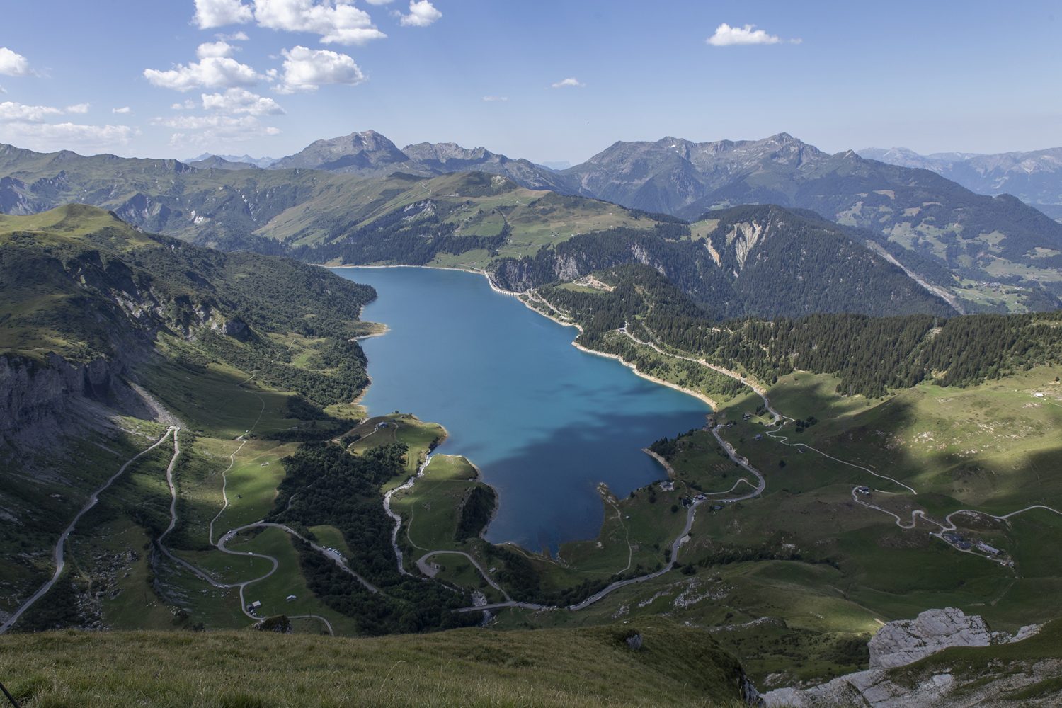 Roc des vents - Lac de Roselend - www.paperboat.fr