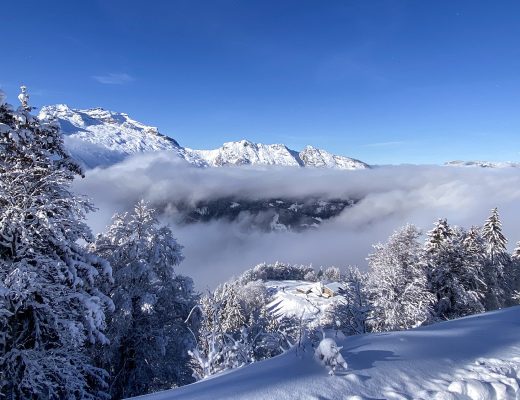 Montagne de Sulens - Raquettes en Hiver - www.paperboat.fr