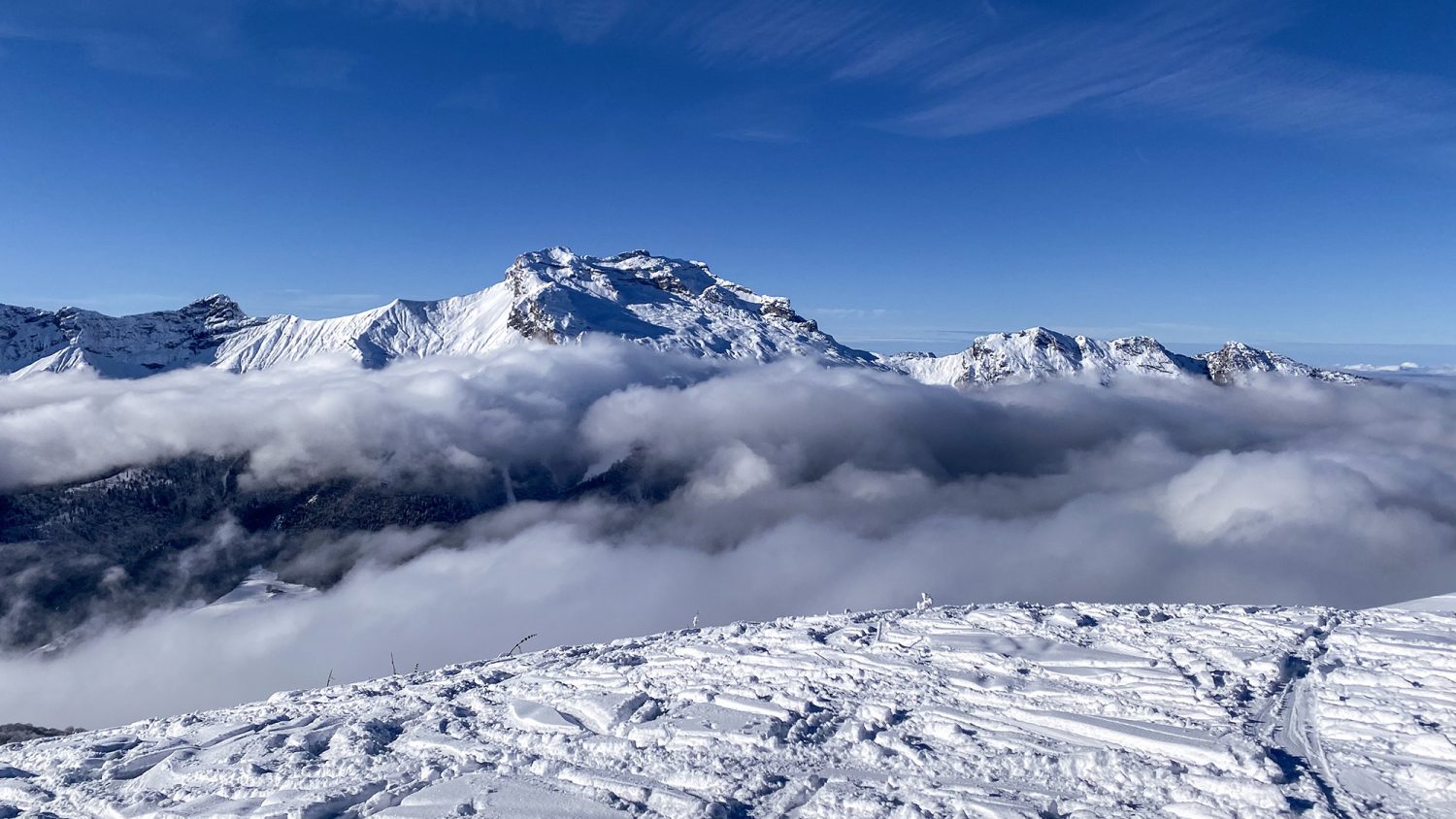 Montagne de Sulens - Raquettes en Hiver - www.paperboat.fr