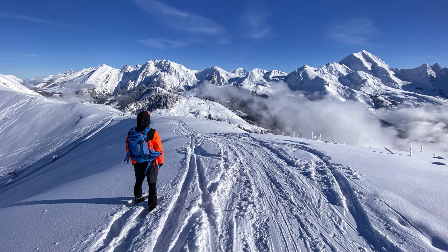 Montagne de Sulens - Raquettes en Hiver - www.paperboat.fr