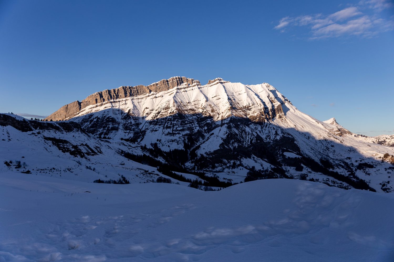 Cols des Aravis - Hiver - www.paperboat.fr