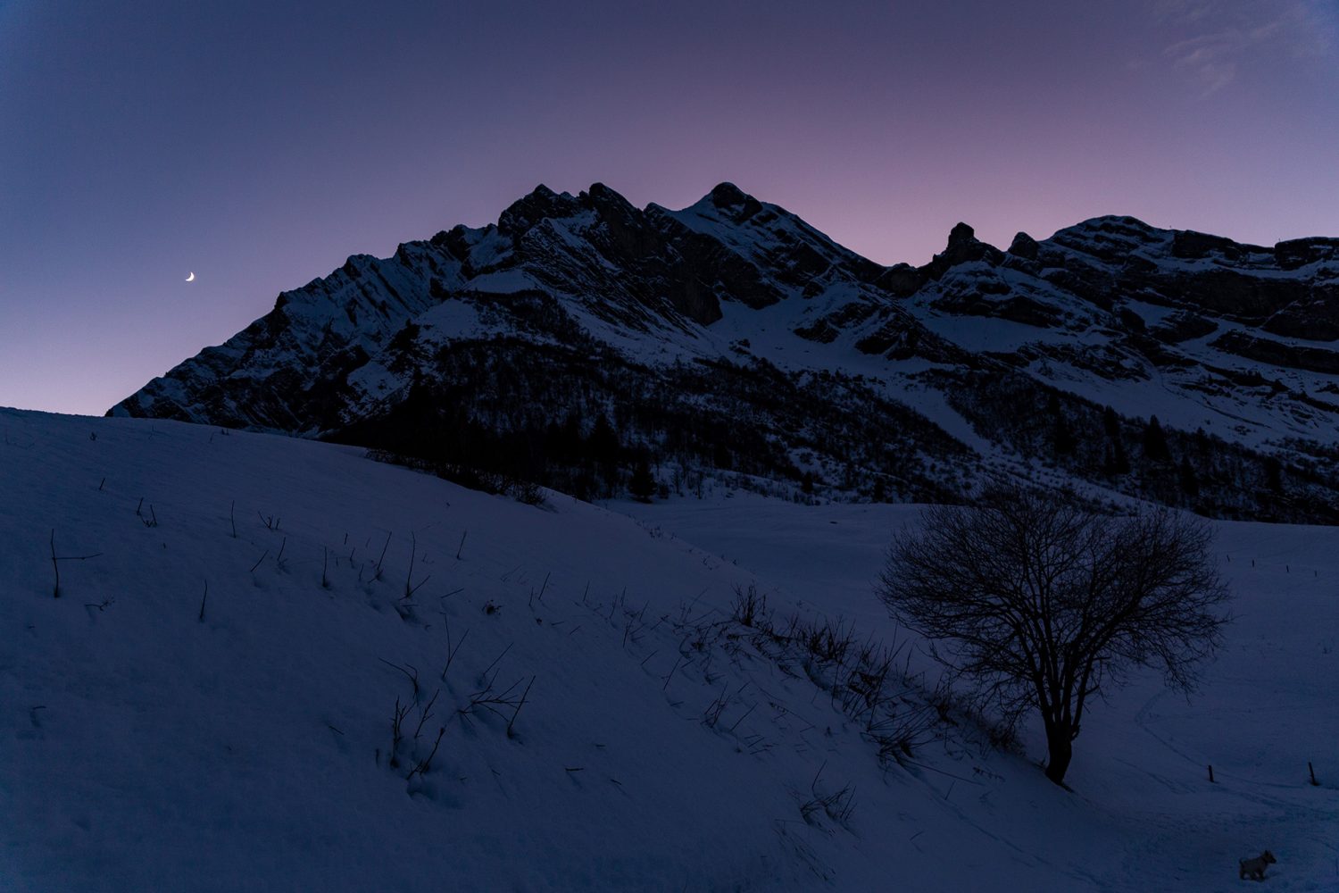 Cols des Aravis - Hiver - www.paperboat.fr