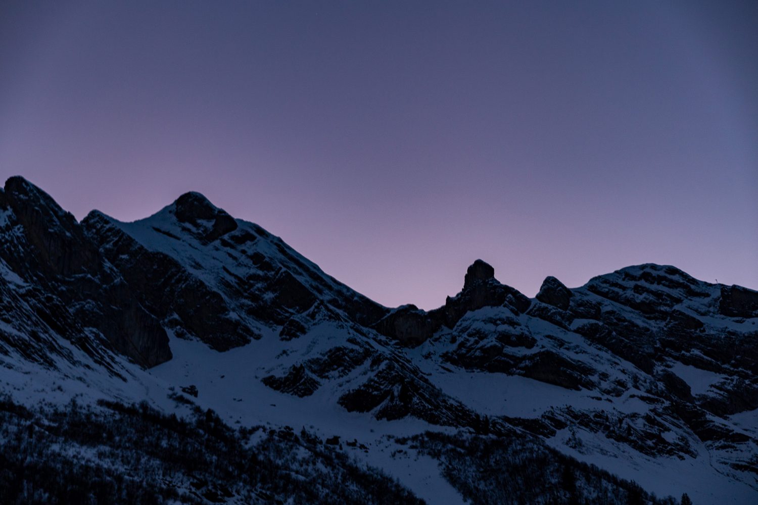 Cols des Aravis - Hiver - www.paperboat.fr