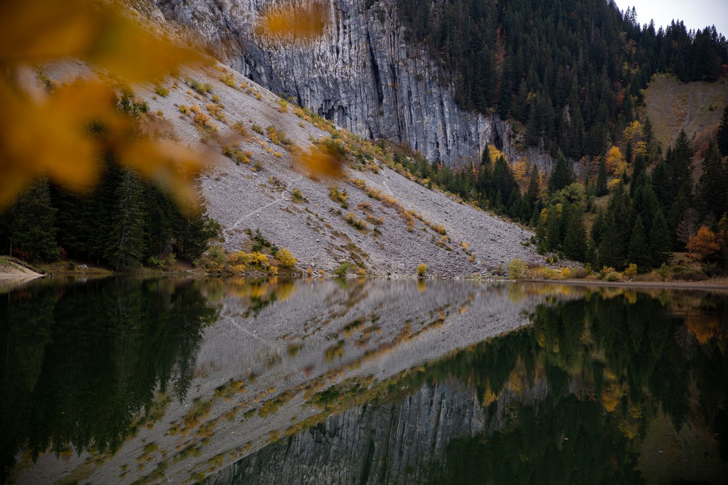 Lac Bénit Automne - www.paperboat.fr
