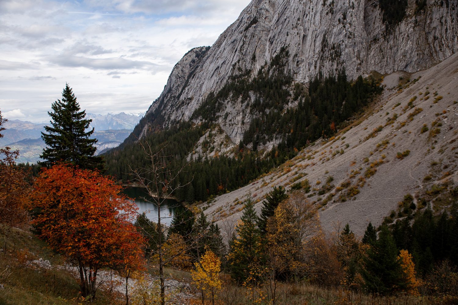 Lac Bénit Automne - www.paperboat.fr