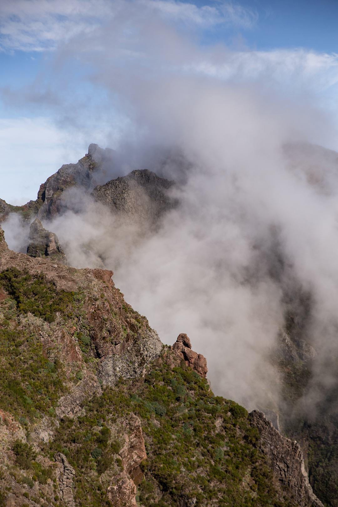 Madeira - randonnée - Verada de Areeiro - Pico Ruivo