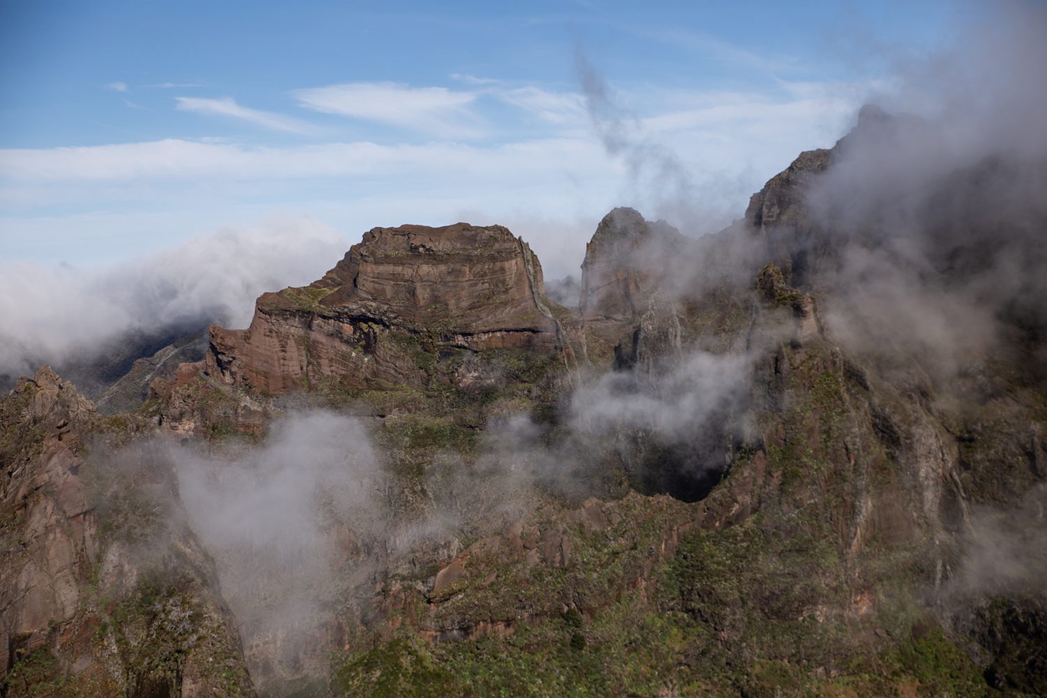 Madeira - randonnée - Verada de Areeiro - Pico Ruivo