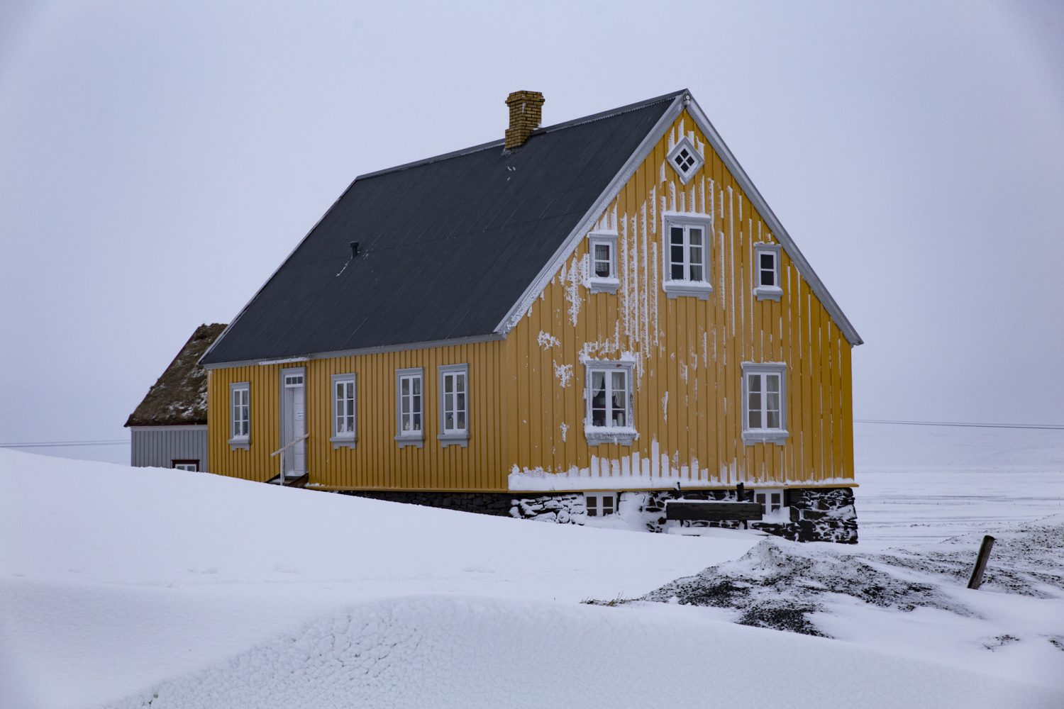 Glaumbaer - Iceland in winter - Islande en hiver - paperboat.fr